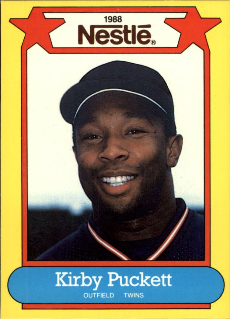 1988 Nestle Baseball Cards     039      Kirby Puckett